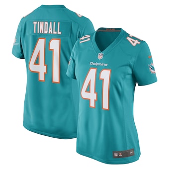 womens nike channing tindall aqua miami dolphins game player